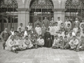 LA REINA MARIA CRISTINA CON MILITARES HERIDOS EN GUERRA DE AFRICA, EN LA TERRAZA DEL GRAN CASINO DE SAN SEBASTIAN HABILITADO COMO HOSPITAL DE LA CRUZ ROJA. (Foto 1/1)