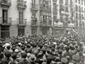 MULTITUD EN LA LLEGADA DEL PUGIL PAULINO UZCUDUN DE AMERICA. (Foto 1/1)
