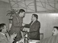 BANQUETE CELEBRADO CON MOTIVO DE LA ENTREGA DE UN TROFEO A LOS JUGADORES DE LA REAL SOCIEDAD . (Foto 20/21)