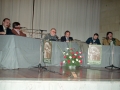 Mesa redonda por la Paz. Entre las personas que componen la mesa se encuentran Joseba Alvarez Enparantza, Javier Olaberri e Inaxio Oliveri