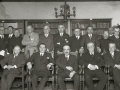 MIEMBROS DE LA ACADEMIA DE LA LENGUA VASCA Y DE LA FEDERACION DE ENTIDADES EUSKERISTAS. (Foto 3/3)