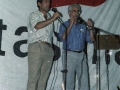 Mitin de Carlos Garaikoetxea durante una reunión de Eusko Alkartasuna