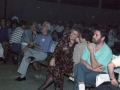 Asistentes a un mitin de Carlos Garaikoetxea durante una reunión de Eusko Alkartasuna