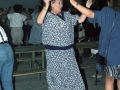 Mujeres bailando durante una reunión de Eusko Alkartasuna