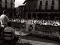 Mitin de Carlos Garaikoetxea en la plaza de los Fueros