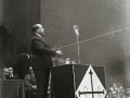 MITIN DE JOSE MARIA GIL ROBLES, LIDER DE LA CEDA (CONFEDERACION ESPAÑOLA DE DERECHAS AUTONOMAS), EN LAS INSTALACIONES DE UN FRONTON. (Foto 7/7)