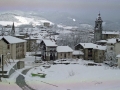 Paisaje nevado de Oñati