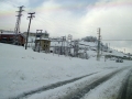 Paisaje nevado de Oñati