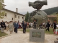 Châteaubernard eta Oñati arteko senidetze ekitaldia Senidetze monumentuan