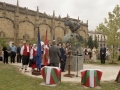 Châteaubernard eta Oñati arteko senidetze ekitaldia Senidetze monumentuan