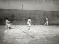 PARTIDO DE PELOTA A REBOTE ENTRE ESPAÑA Y FRANCIA EN EL FRONTON DEL DUQUE DE MANDAS. (Foto 3/4)