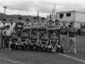 Equipo de fútbol del Touring en el campo Azkoagain