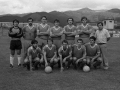 Equipo de fútbol Aloña Mendi en el campo Azkoagain