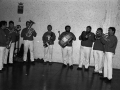 Banda de música en el frontón