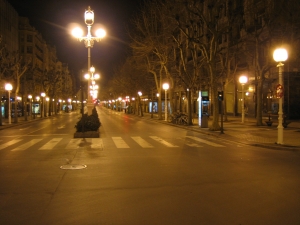 Donostia de noche