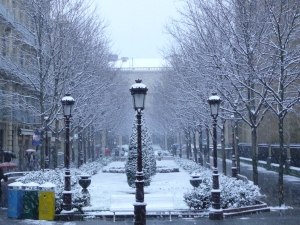 Nieve donostiarra
