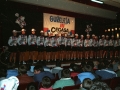 Equipo de ciclismo Gurelesa-Cegasa durante los actos de su presentación