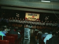 Equipo de ciclismo Gurelesa-Cegasa durante los actos de su presentación