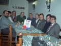 Celebración de la presentación del equipo de ciclismo Gurelesa-Cegasa