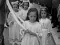 Niñas en la procesión del Corpus