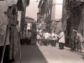Procesión del Corpus : precede al palio la imagen del arcángel San Miguel