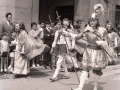 Procesión del Corpus : entre los personajes que desfilan se encuentra el arcángel San Miguel y uno de los apóstoles