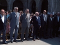 Grupo de hombres en la procesión del Corpus