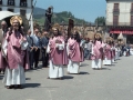 Procesión del Corpus : apóstoles en la plaza de los Fueros