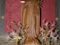 Paso de la procesión del Corpus : escultura de San Miguel de Aozaraza