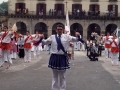 Procesión del Corpus : dantzaris en la plaza de los Fueros