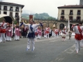 Procesión del Corpus : dantzaris en la plaza de los Fueros