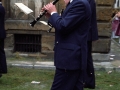 Músicos en la procesión del Corpus