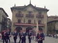 Txistularis en la plaza de los Fueros