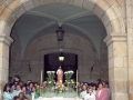 Altar de la procesión del Corpus en el soportal del ayuntamiento