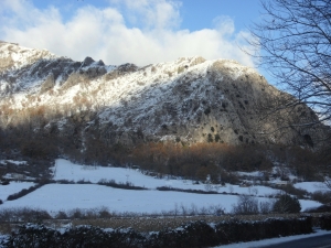 San Migel nevado desde Uharte Arakil