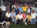 Reunión de Eusko Alkartasuna. Entre los asistentes, Carlos Garaikoetxea, Imanol Murua e Inaxio Oliveri