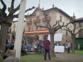 Rodaje de la película Fiesta en la plaza de los Fueros