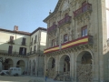 El Ayuntamiento durante la filmación