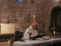 Aita Barandiaran, Aralarko San Migel santutegian meza ematen.