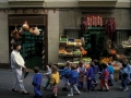 Niños en la Parte Vieja donostiarra