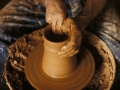 Jose Ortiz de Zarate, eltzegile eta zeramikaria Elosuan.