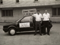 Entrega de un automóvil sorteado a su ganador