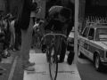 Salida de un ciclista