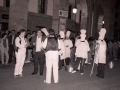 Grupo de cocineros y gastadores de la tamborrada