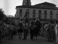 Desfile de los generales en la plaza de los Fueros