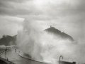 TEMPORAL DE MAR EN SAN SEBASTIAN. (Foto 10/96)