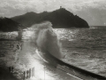 TEMPORAL DE MAR EN SAN SEBASTIAN. (Foto 11/96)