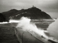 TEMPORAL DE MAR EN SAN SEBASTIAN. (Foto 72/96)