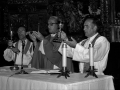 El obispo Setien y el párroco Madinabeitia durante la homilía