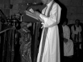 Lectura de un texto sagrado durante la homilía